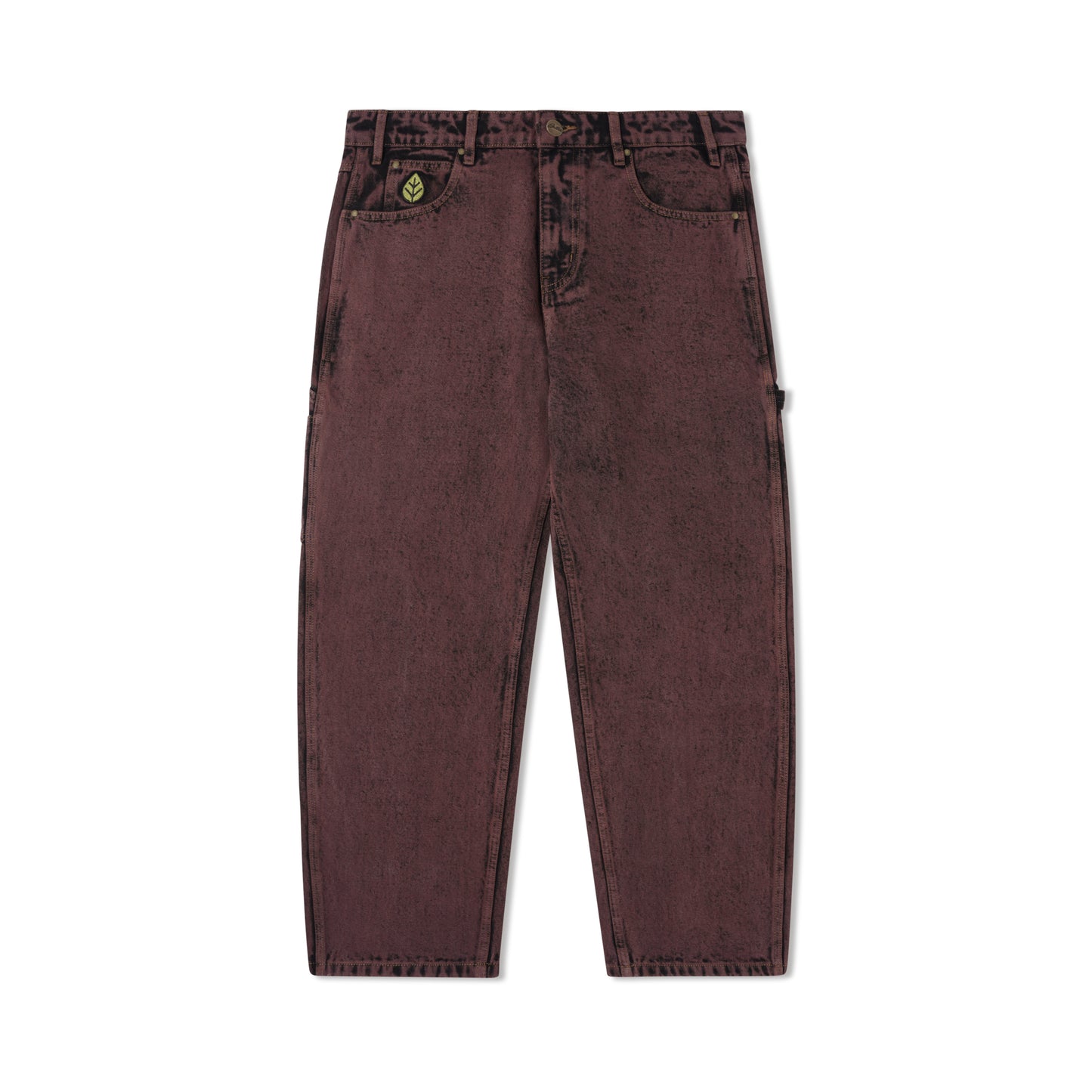 Weathergear Heavyweight Denim Jeans - Plum Wash