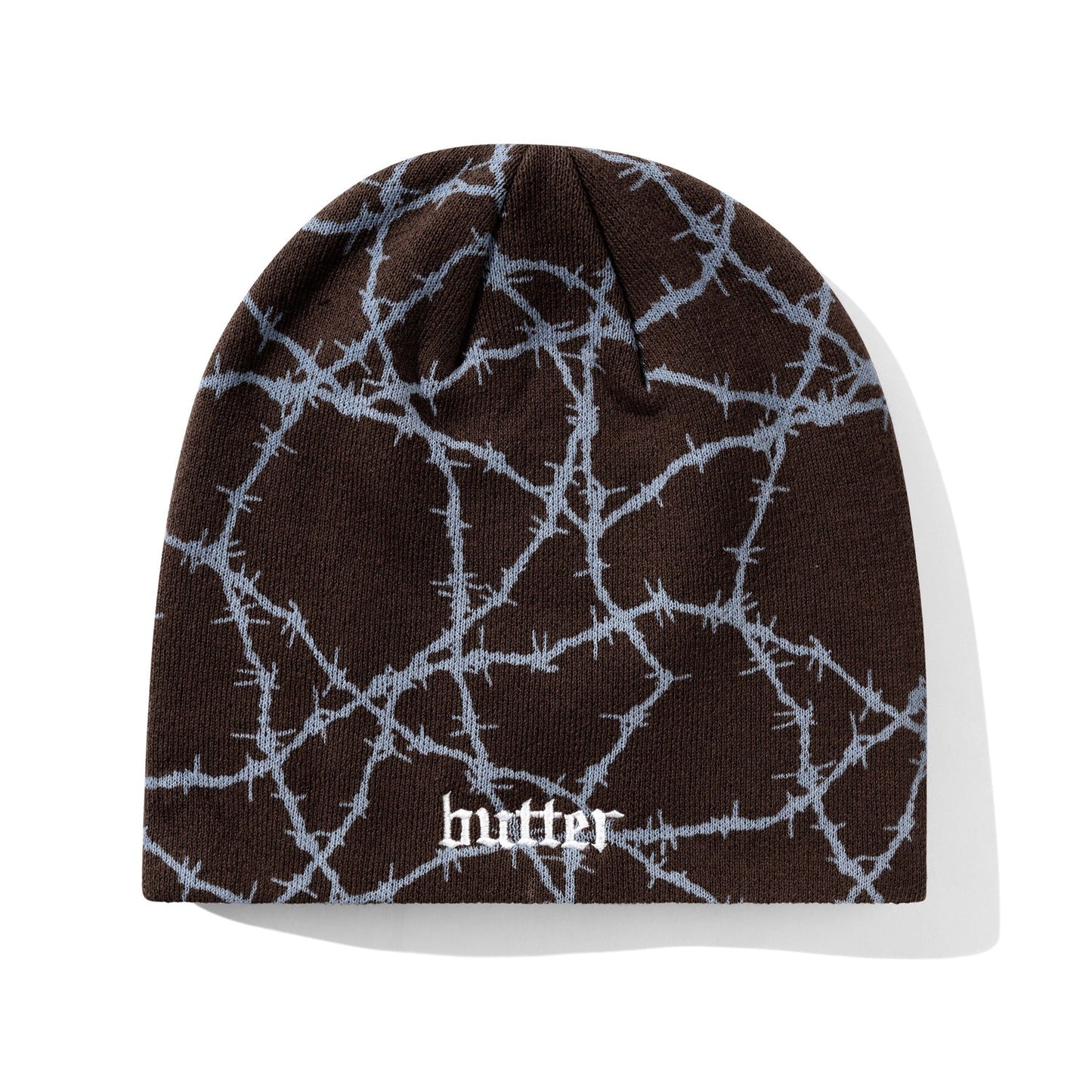 Wired Skully Beanie - Brown