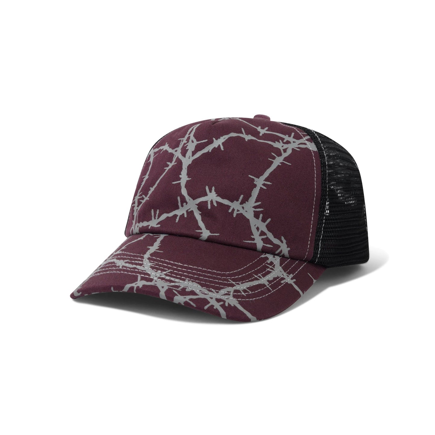 Wired Trucker Cap - Wine