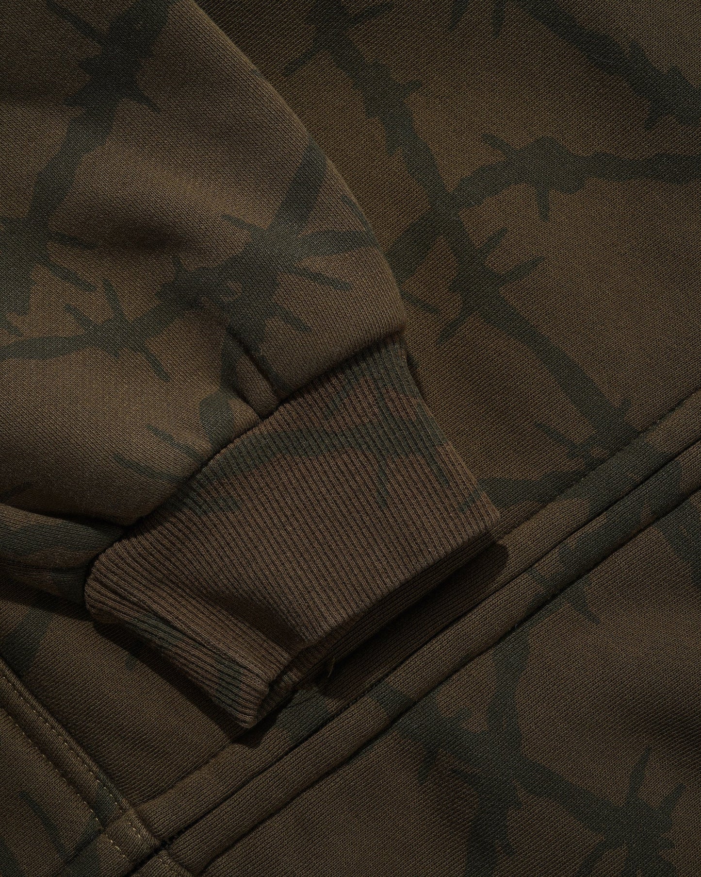 Wired Zip-Thru Hoodie - Fudge