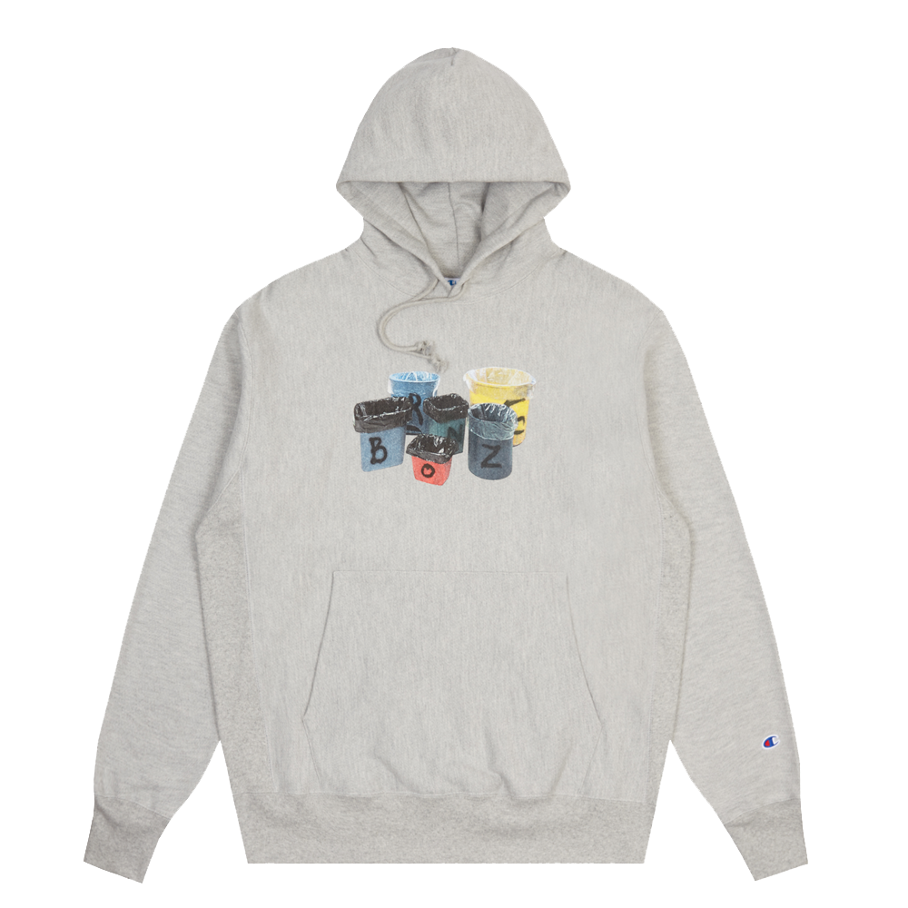 Trash Hoodie - Heather Grey