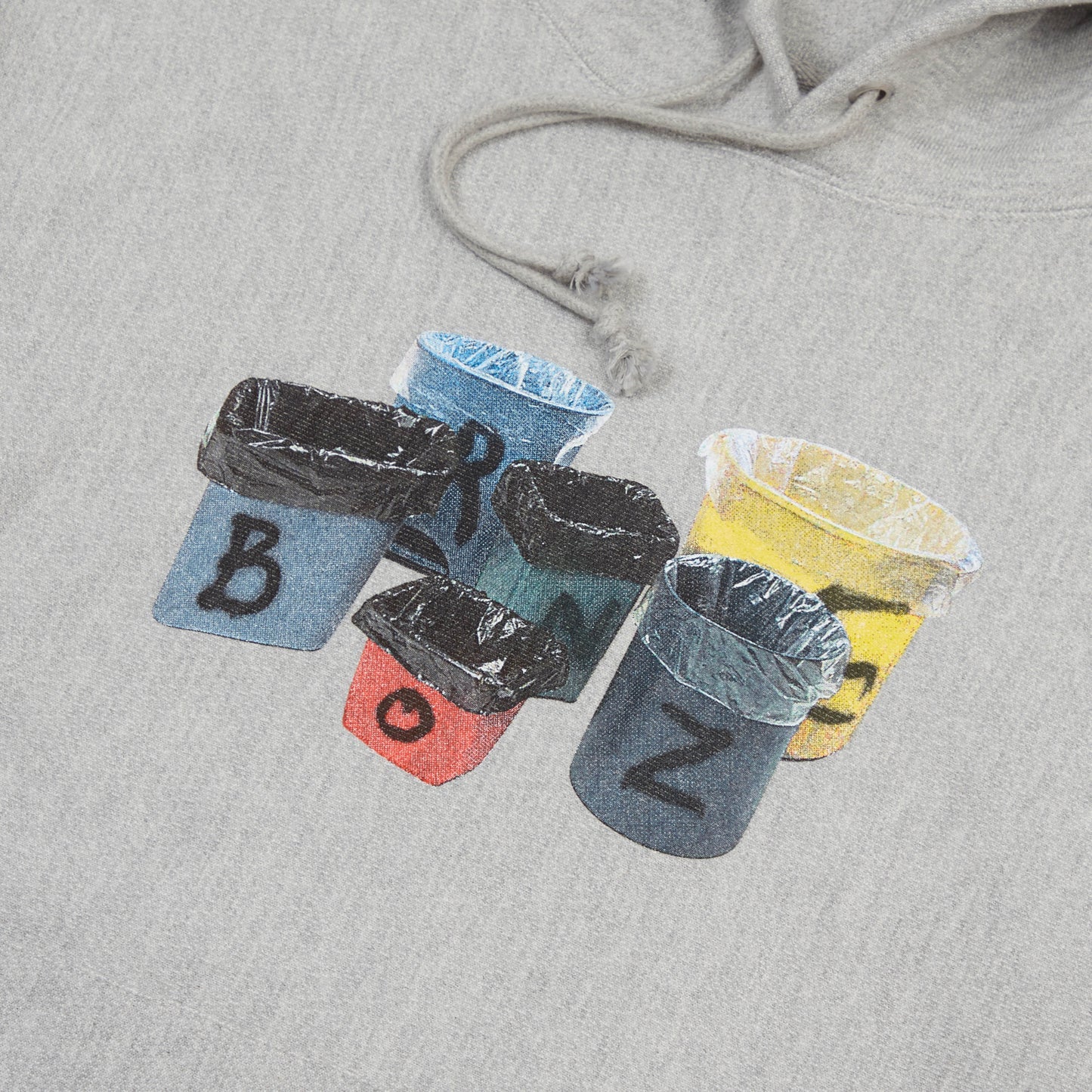 Trash Hoodie - Heather Grey