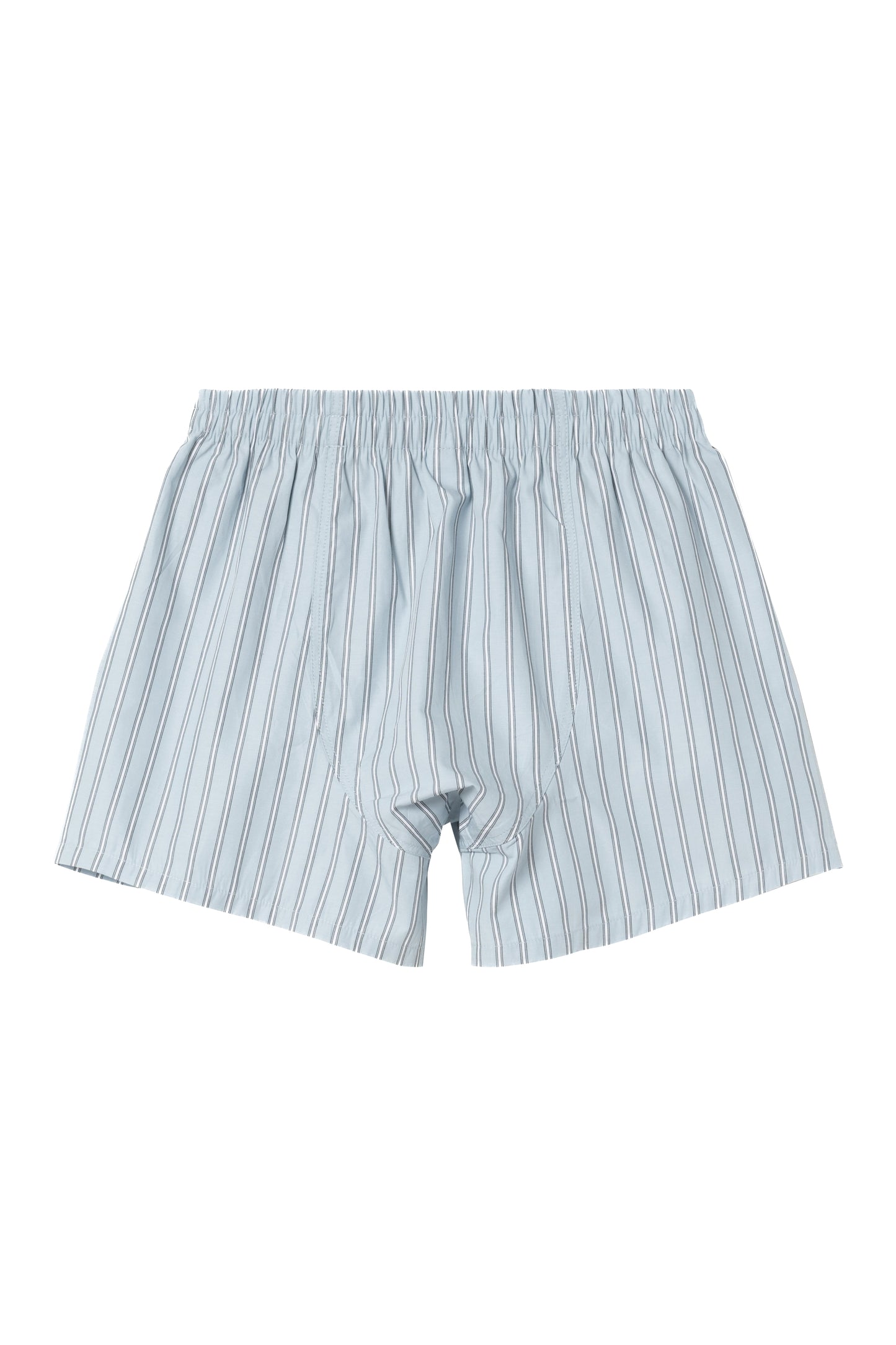 Cotton Boxers - Grimsby Stripe, Blue Fog