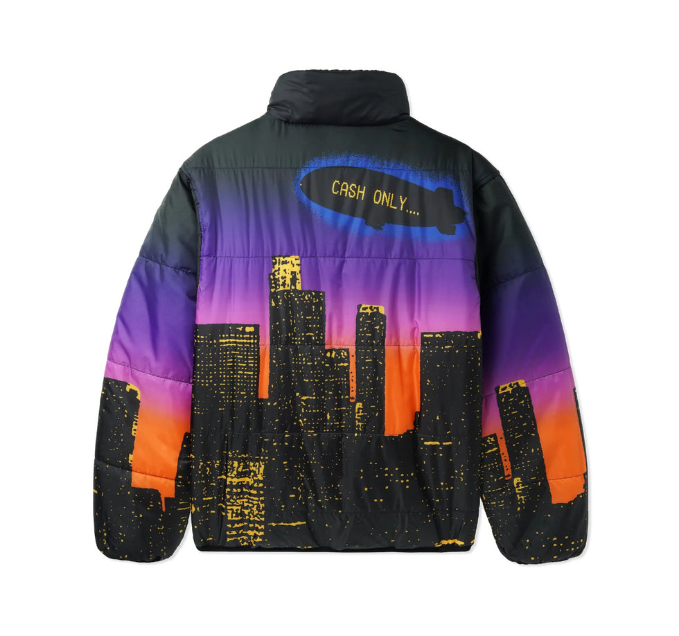 City Reversible Puffer - Black / Multi