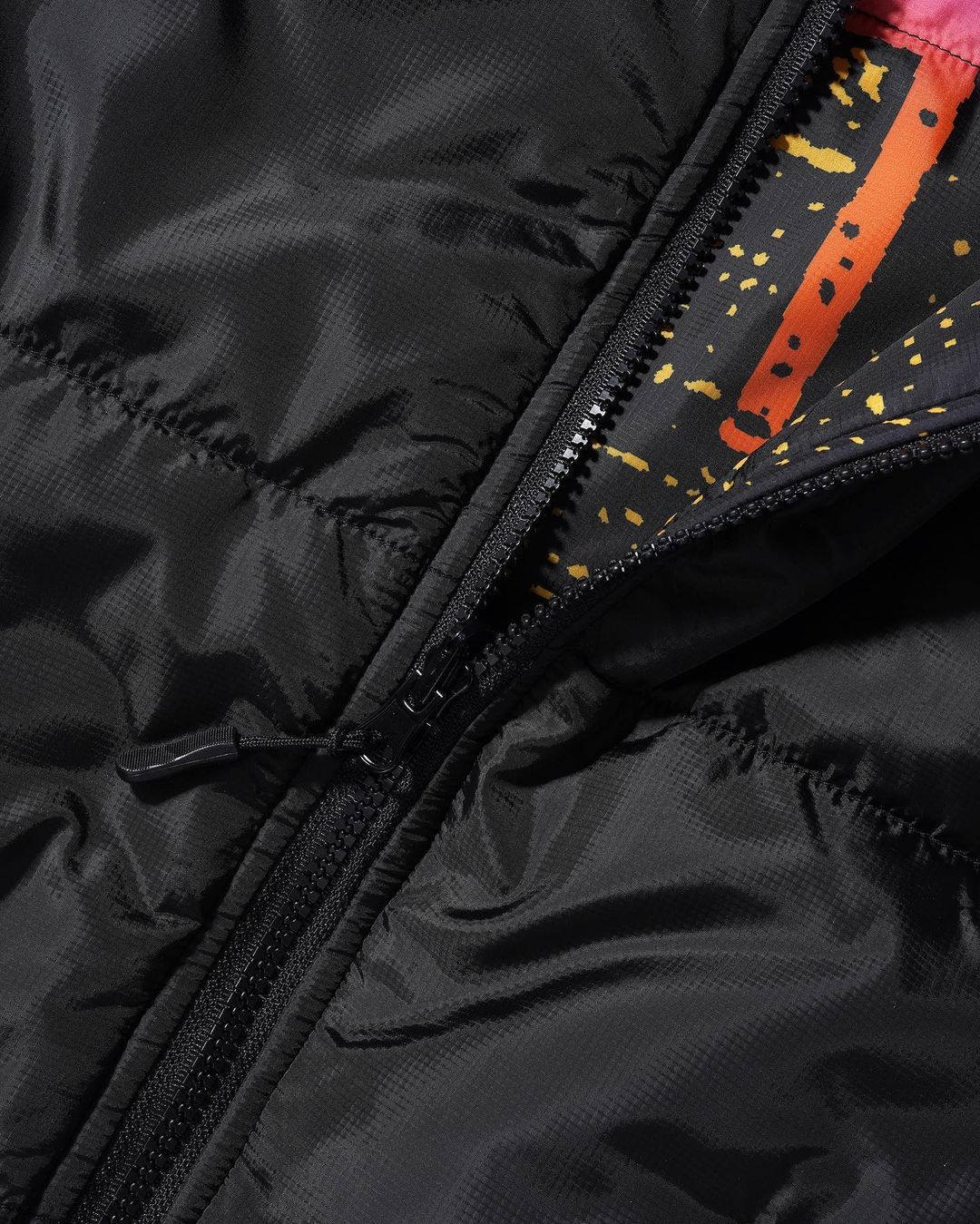 City Reversible Puffer - Black / Multi