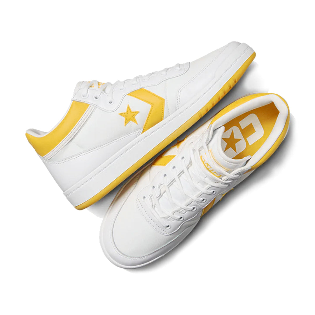 CONS Fastbreak Pro Mid - White / Light Yellow