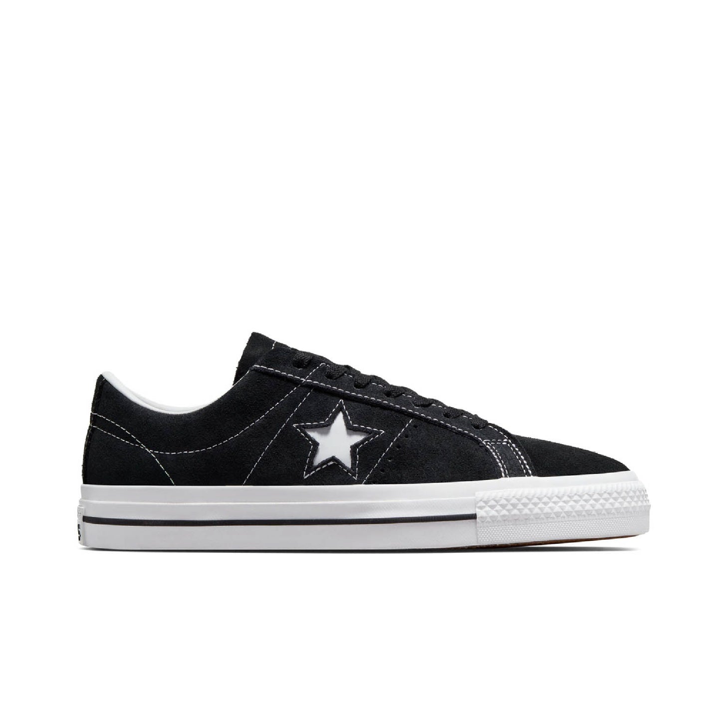 One Star Pro Suede OX - Black / Black / White