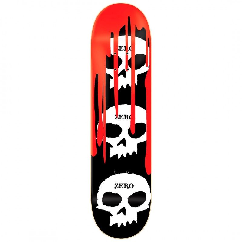 3 Skull Blood Deck - Black