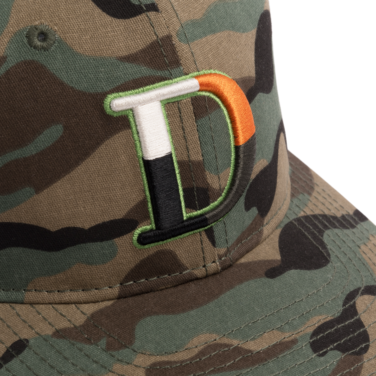 D Full Fit Cap - Camo