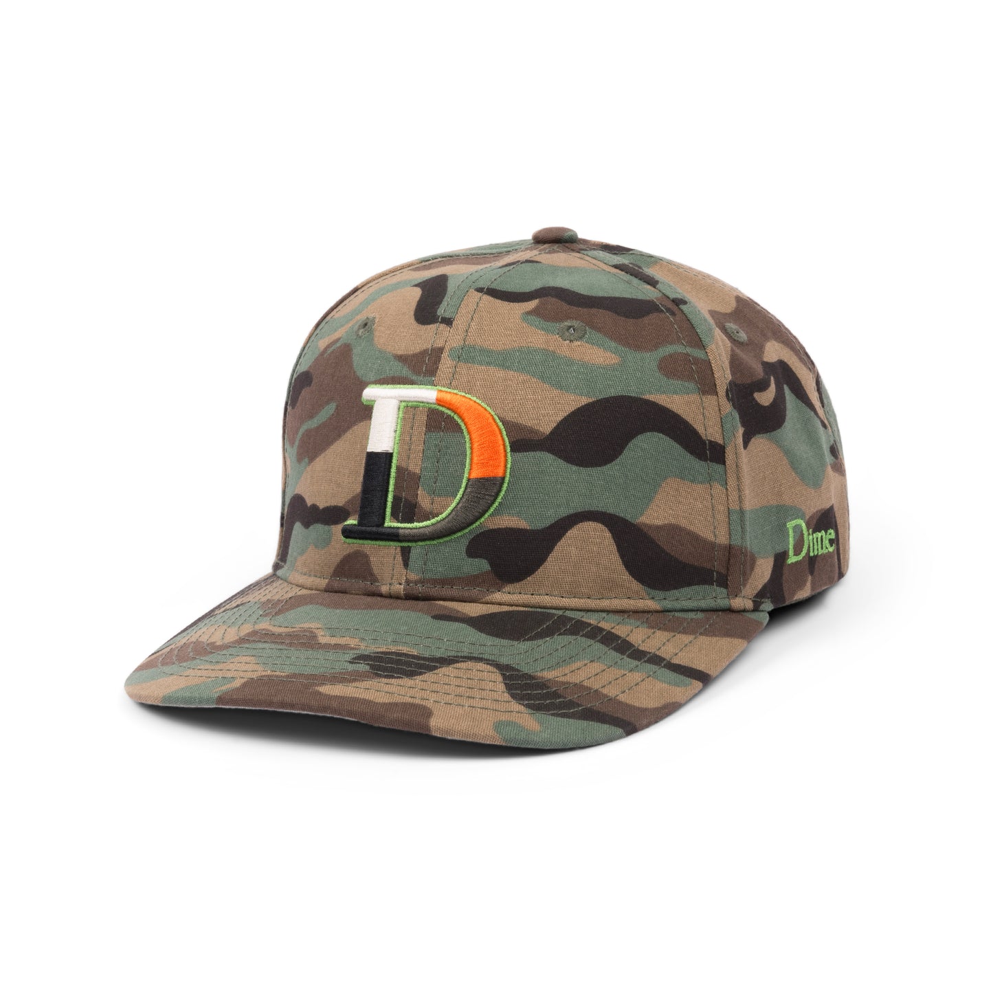 D Full Fit Cap - Camo