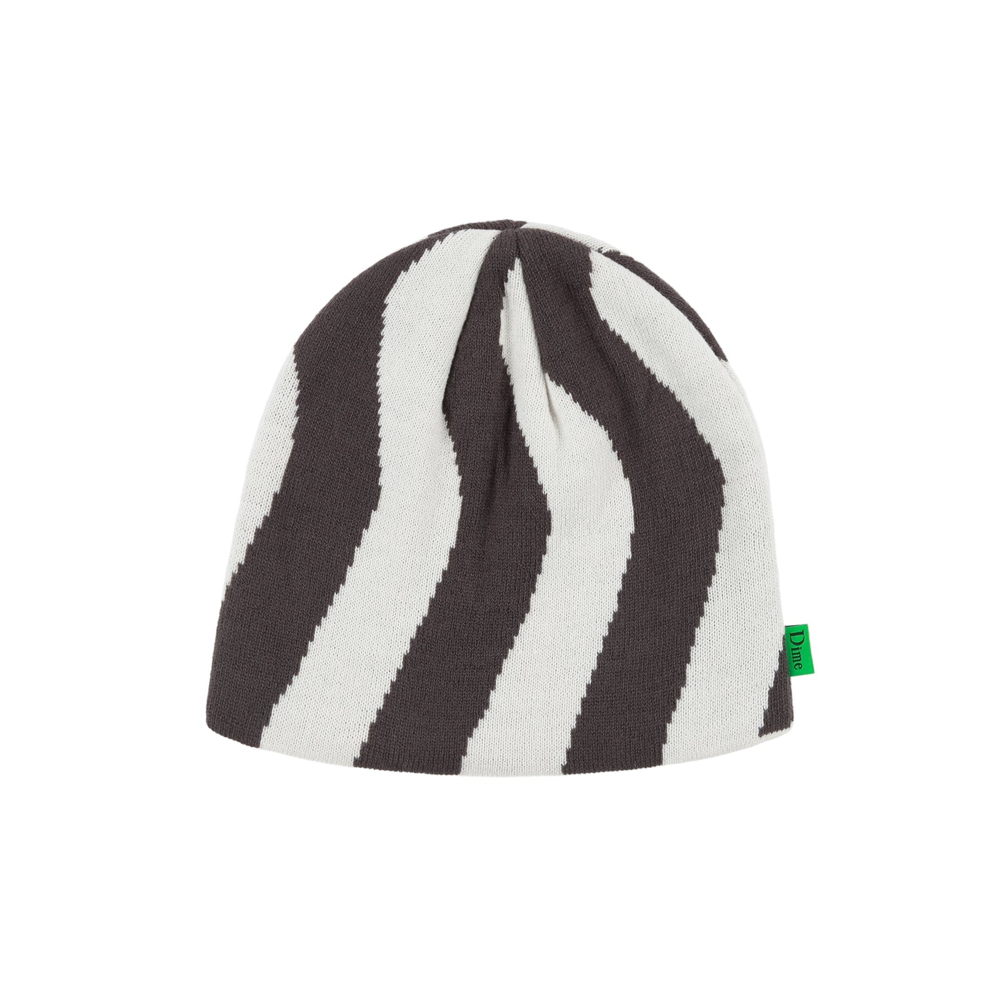 Spiral Skullcap Beanie - Charcoal