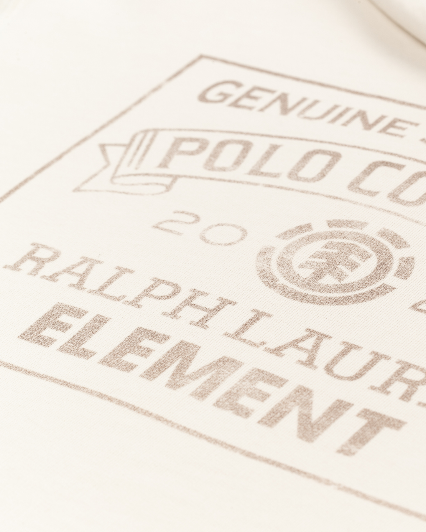 Polo x Element Fleece Hoodie - Ecru