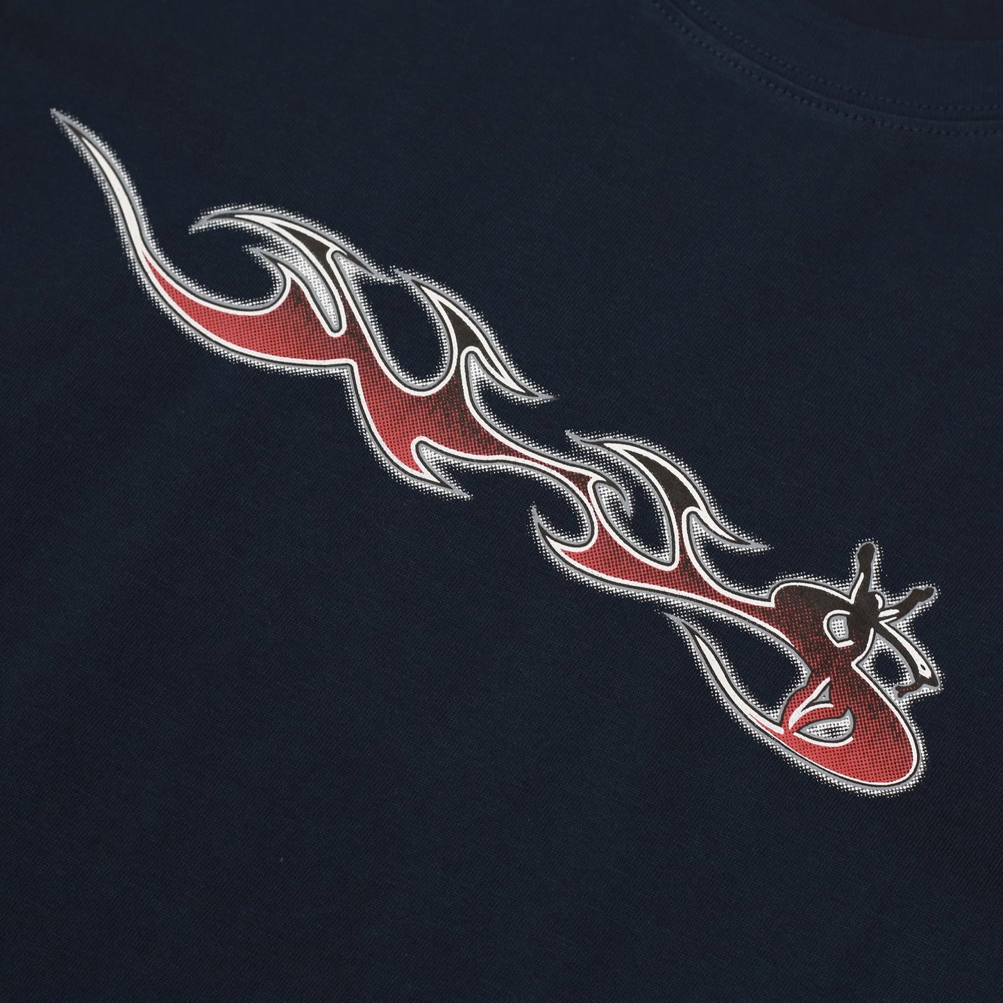 Phantasy Flame Tee - Navy