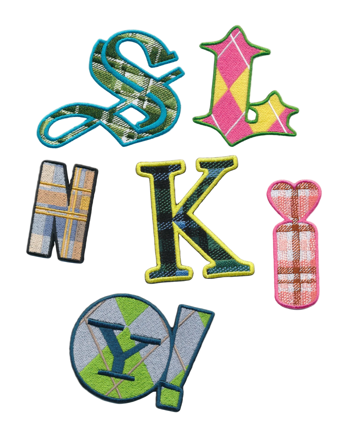 Iron on Patch Pack - Multi