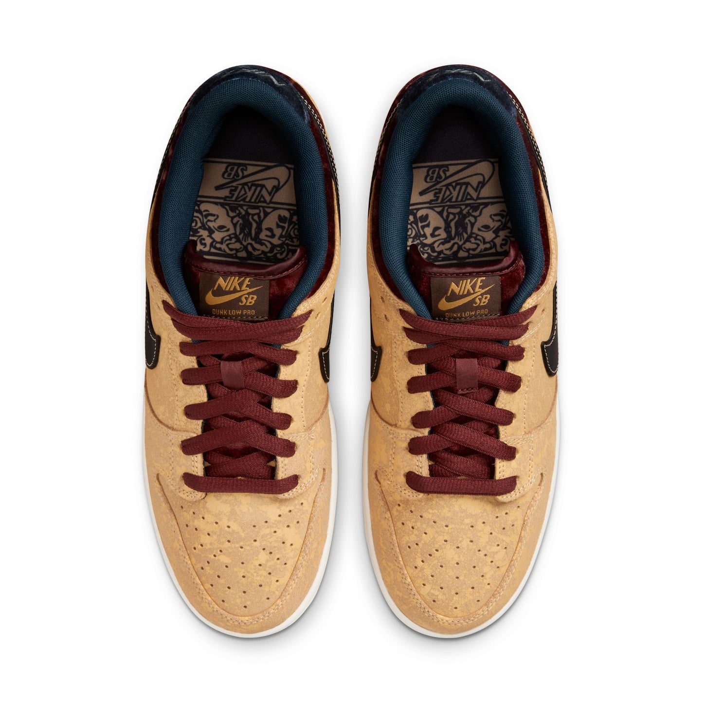 Dunk Low Pro City of Cinema - Celestial Gold / Black-Dark Team Red
