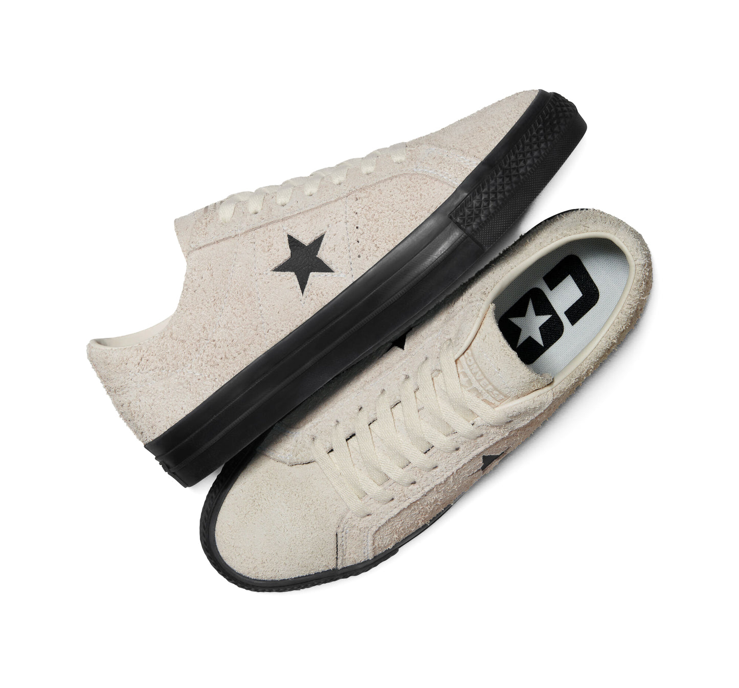 CONS One Star Pro - Egret / Black