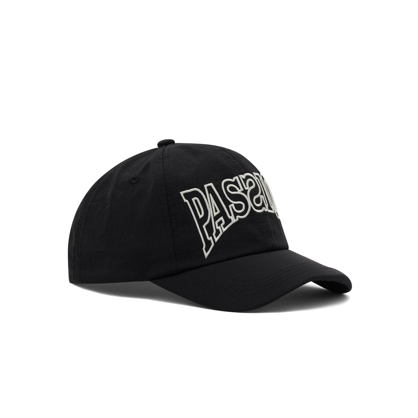 Passion Shell 6 Panel Cap - Black