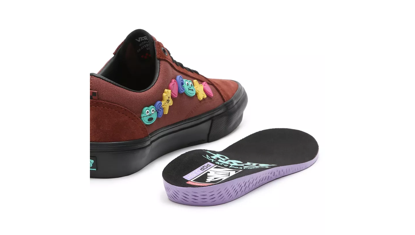 Skate Old Skool x Frog - Brown / Black