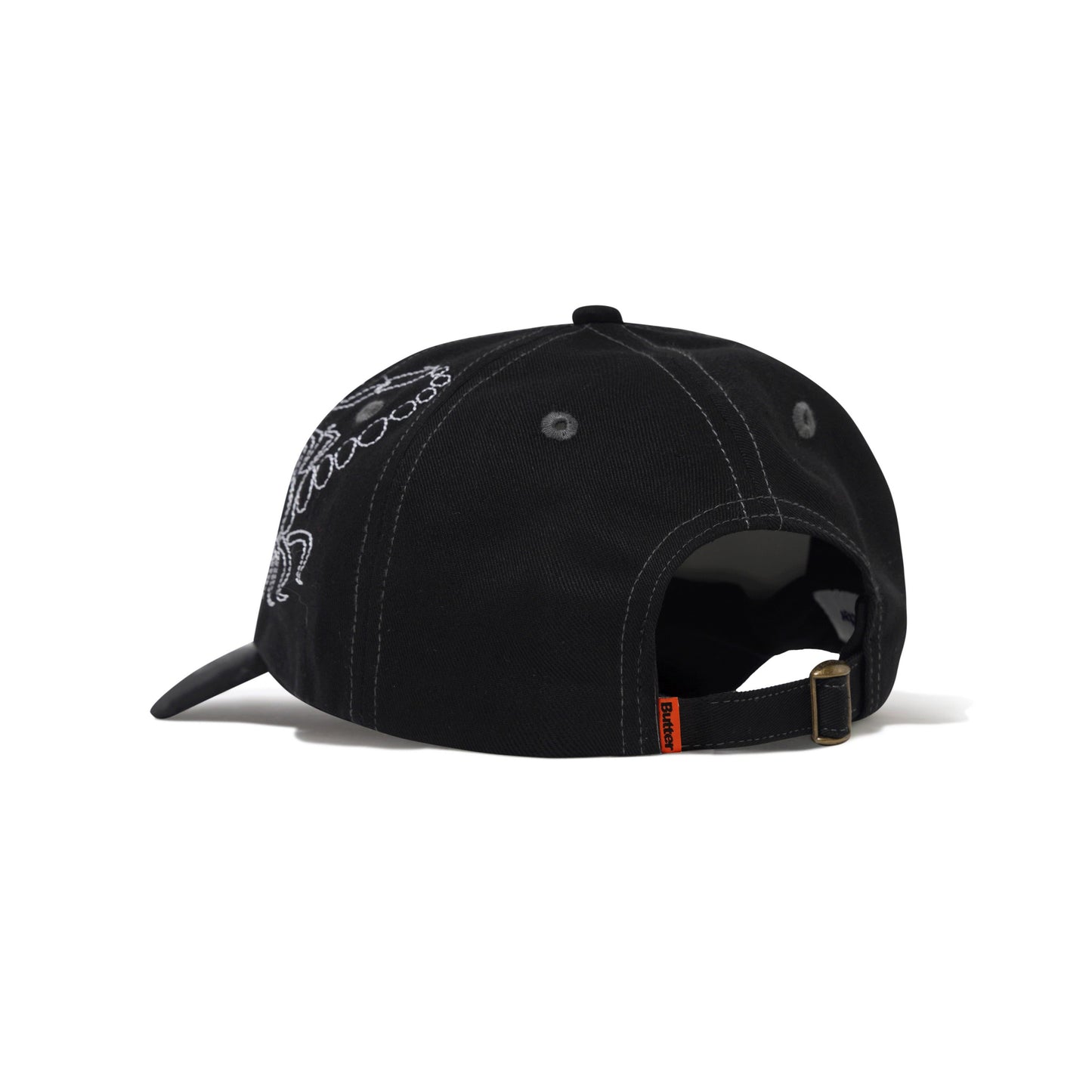 Scorpion 6 Panel Cap - Black