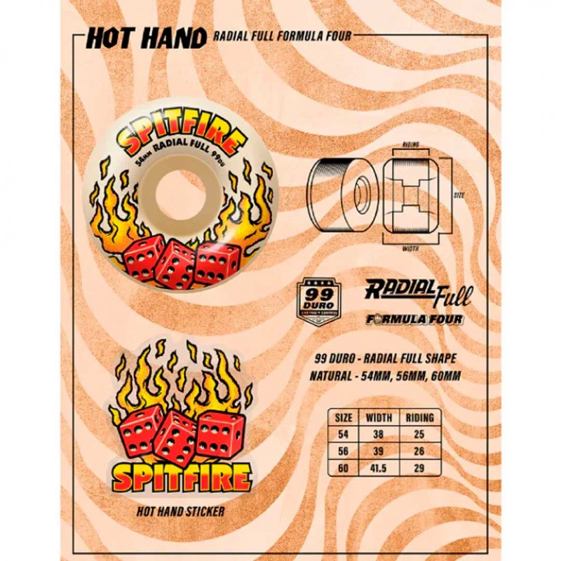 Formula Four Hot Hand Radial Full - 99DU
