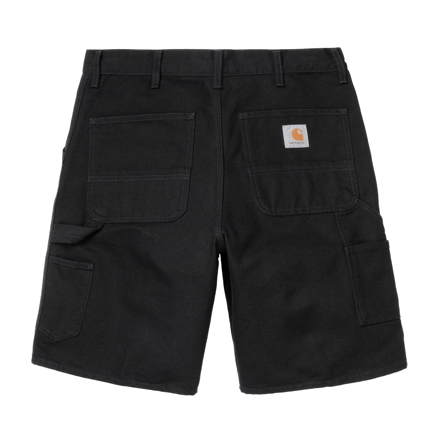 Single Knee Shorts - Black