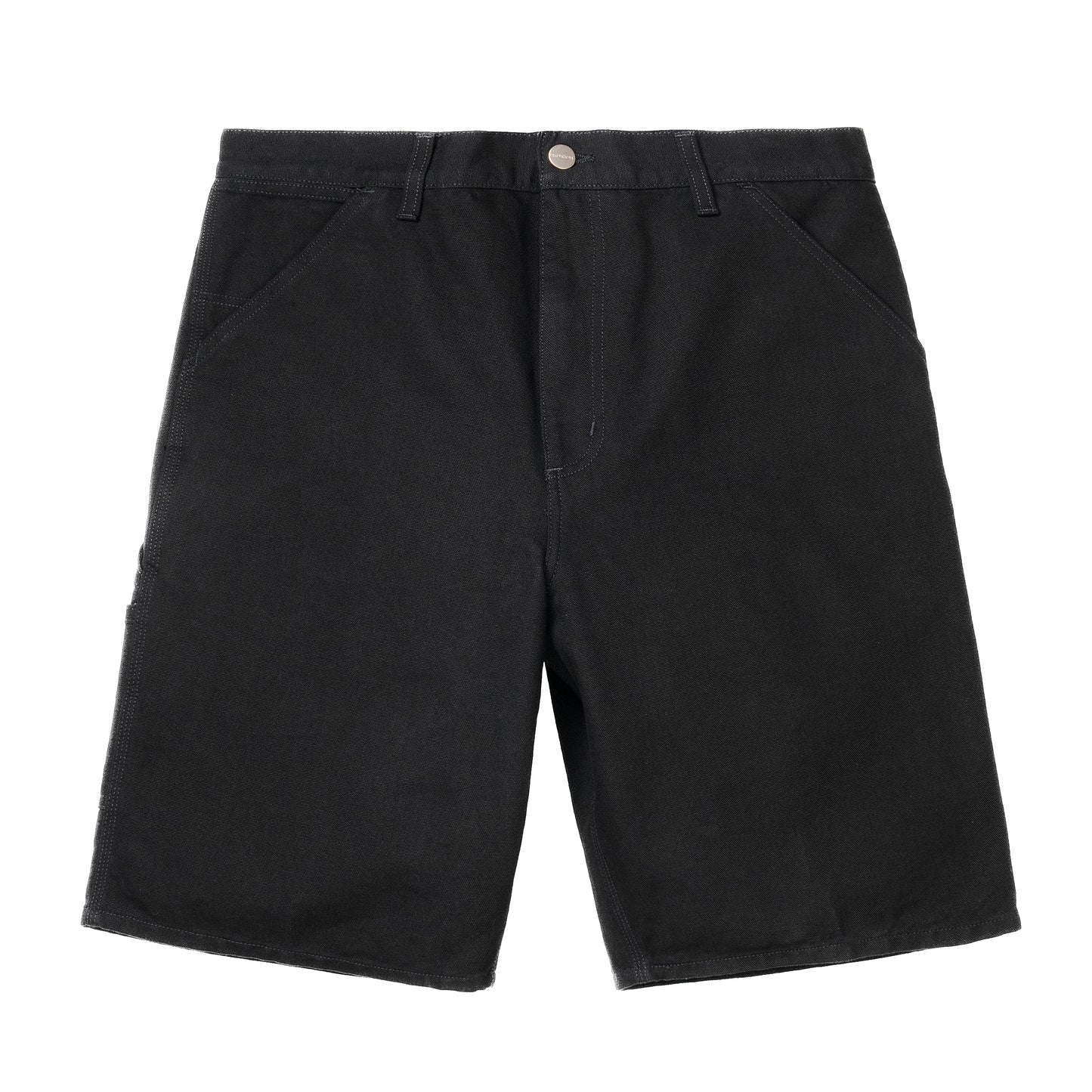 Single Knee Shorts - Black