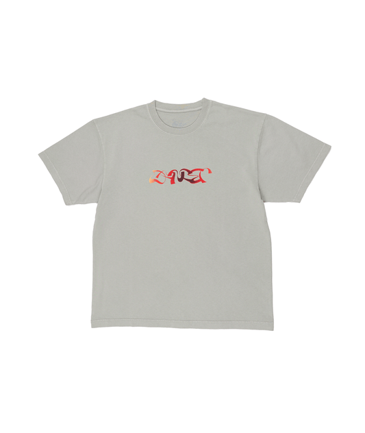Analog Triple Logo Tee - Oyster Grey