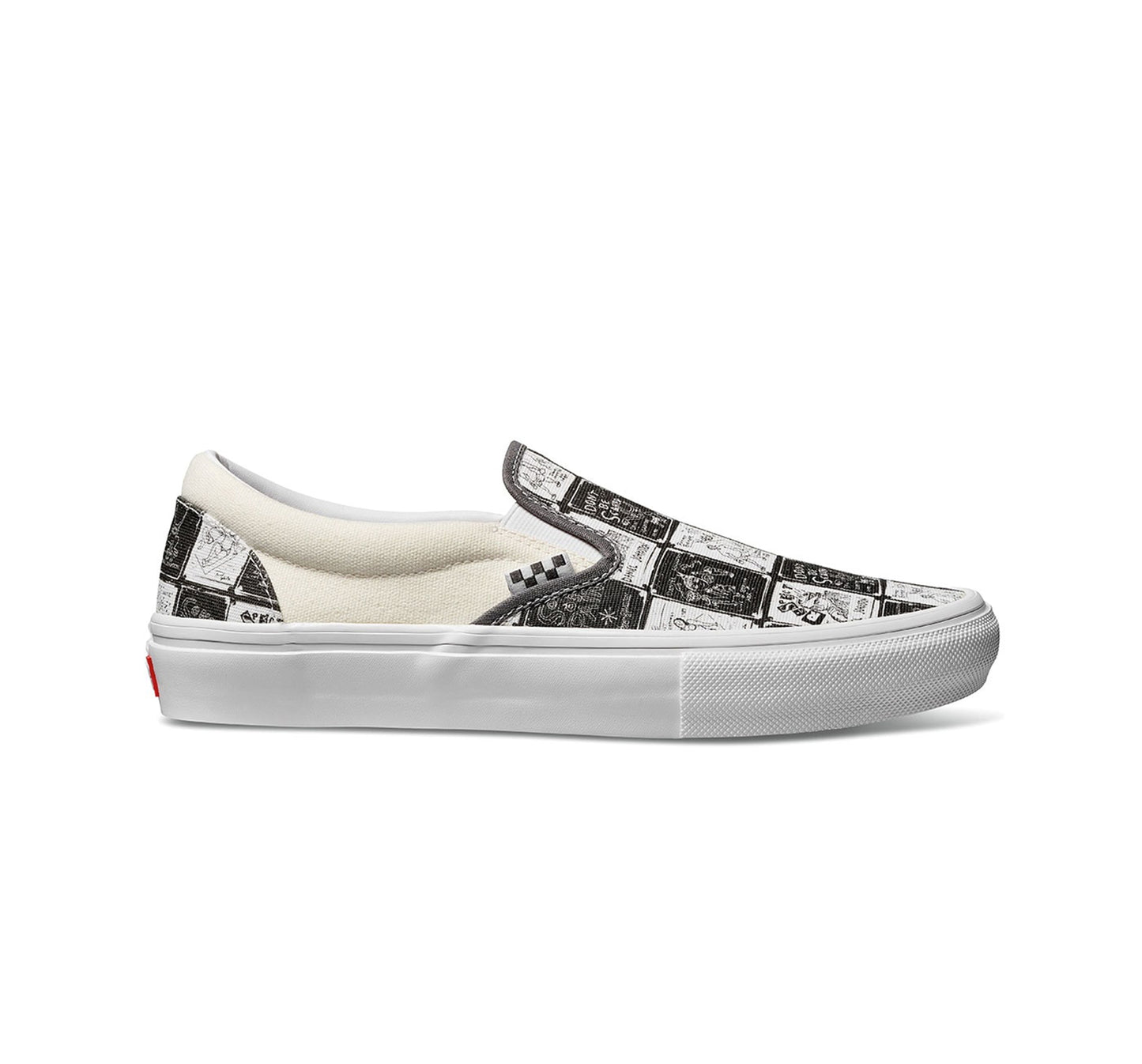 Daniel Johnston Skate Slip-On - Raven