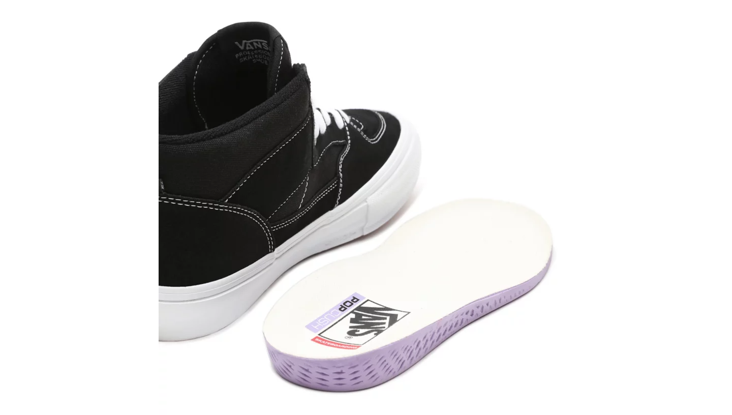 Skate Half Cab - Black / White