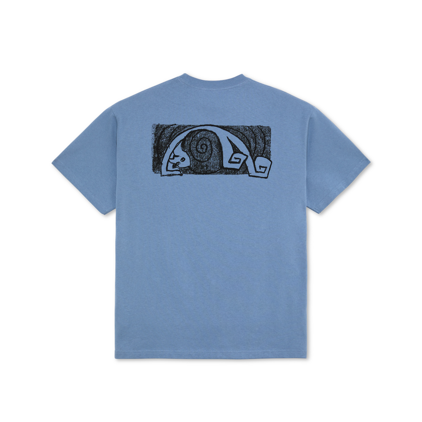 Yoga Trippin' Tee - Oxford Blue