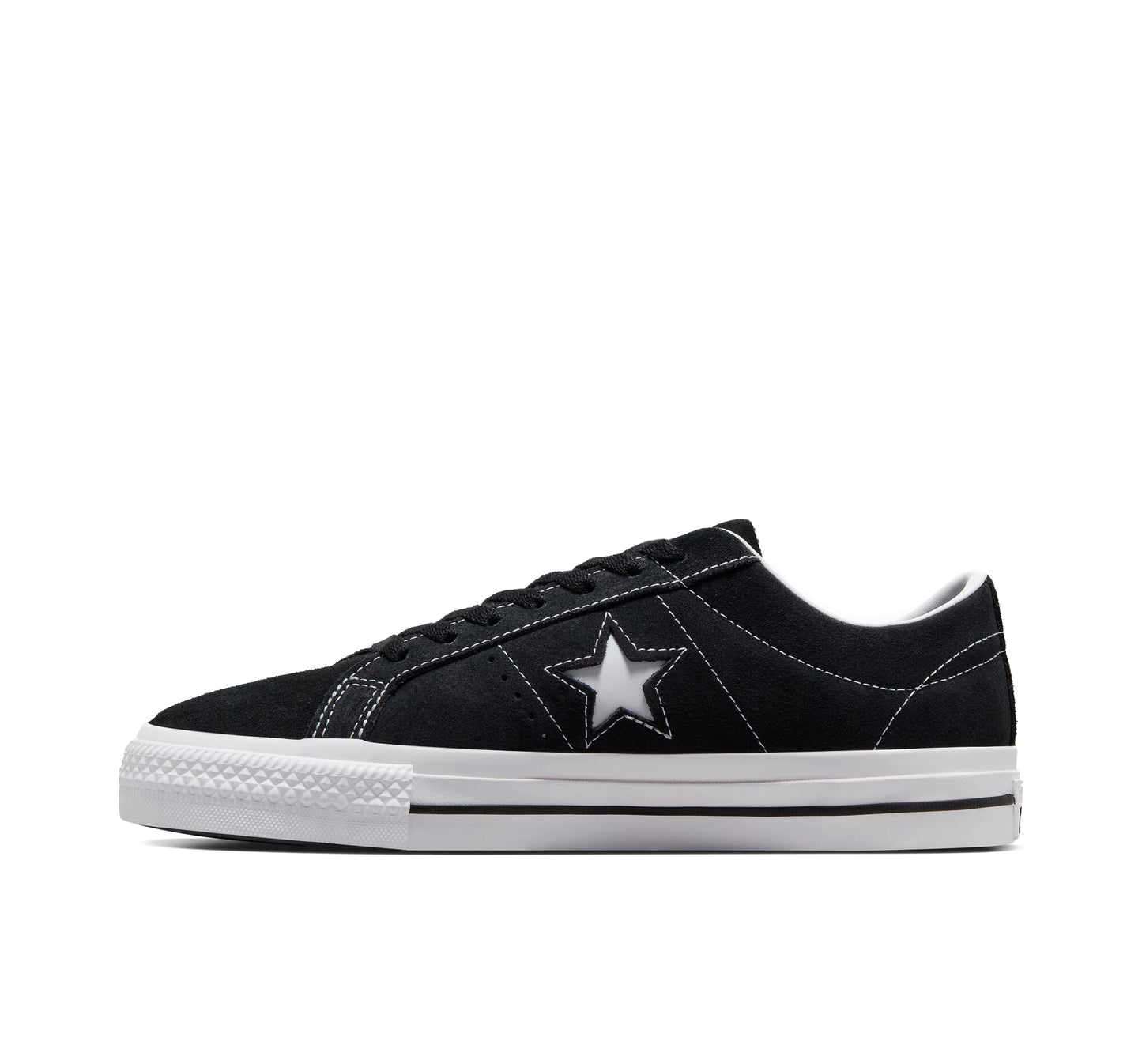 One Star Pro Suede OX - Black / Black / White