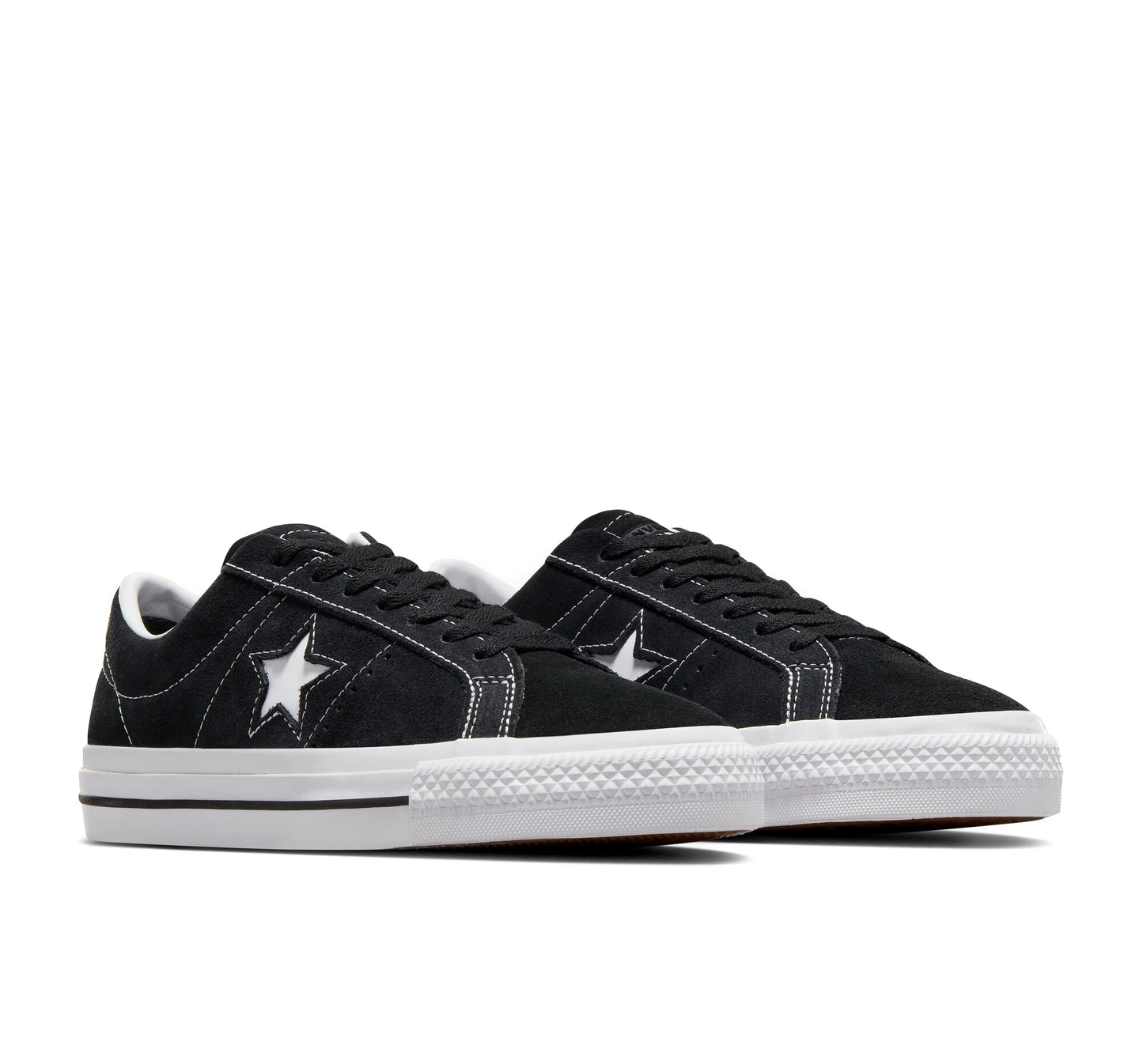 One Star Pro Suede OX - Black / Black / White