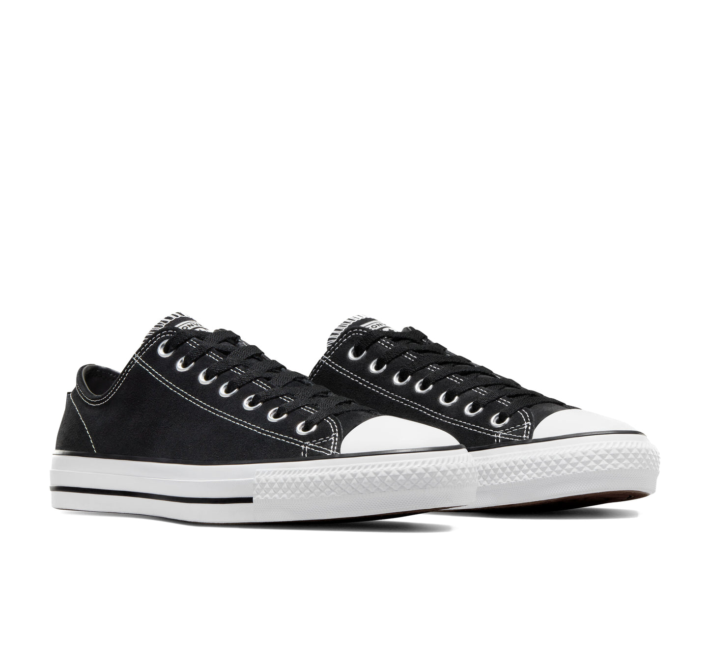 Chuck Taylor All Star Pro Suede OX - Black / Black / White