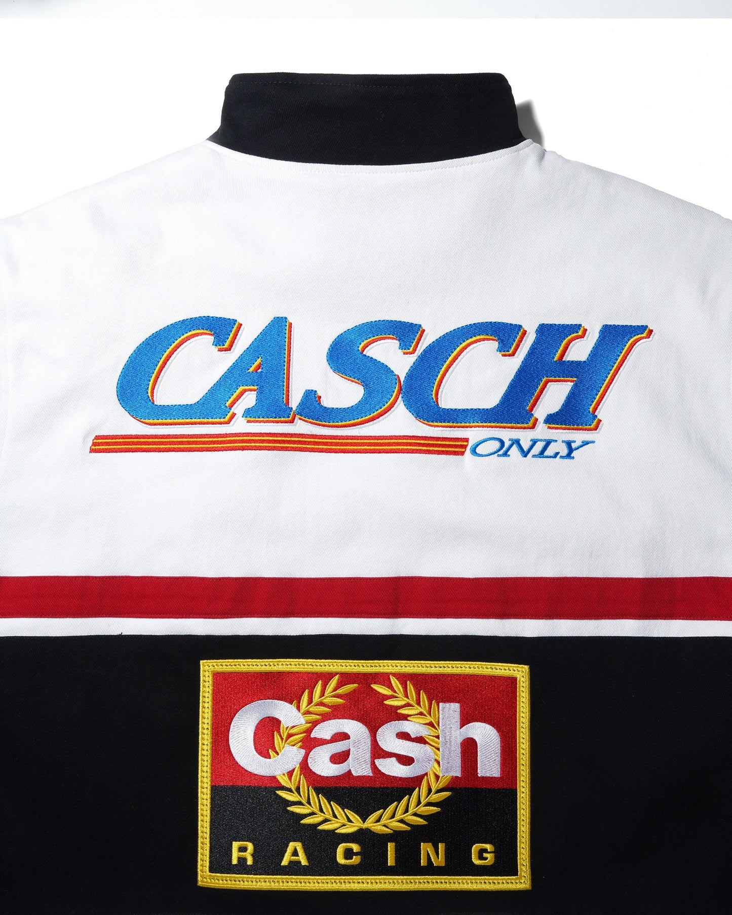 Racing Jacket - White / Black