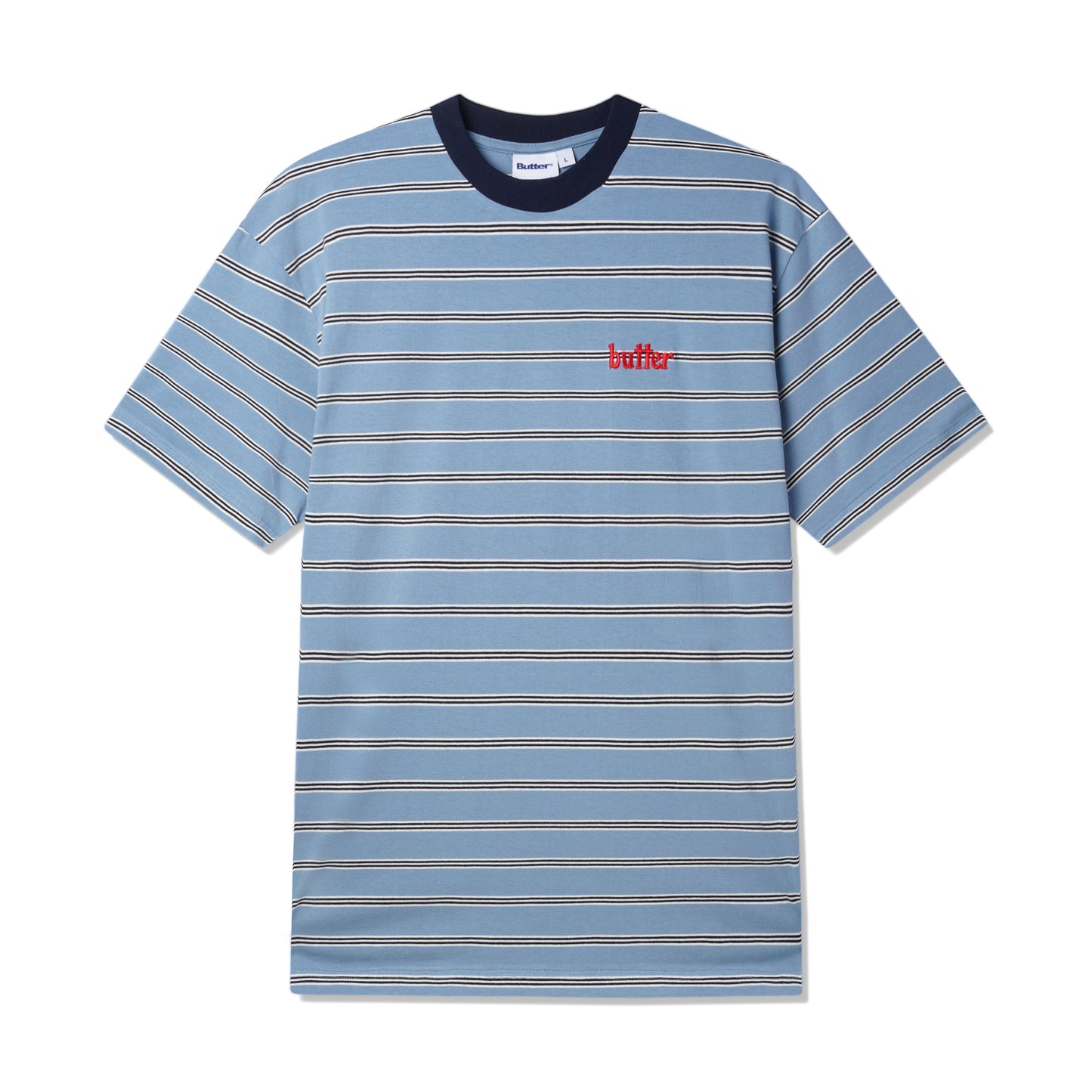 Hyde Stripe Tee - Slate