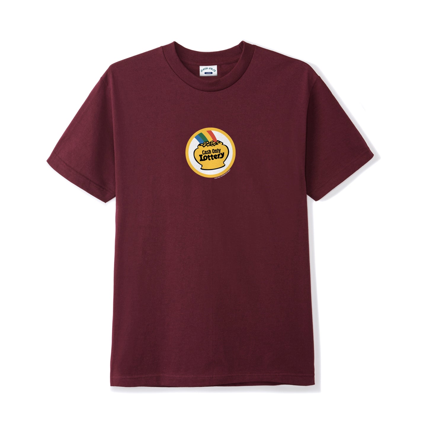 Jackpot Tee - Burgundy