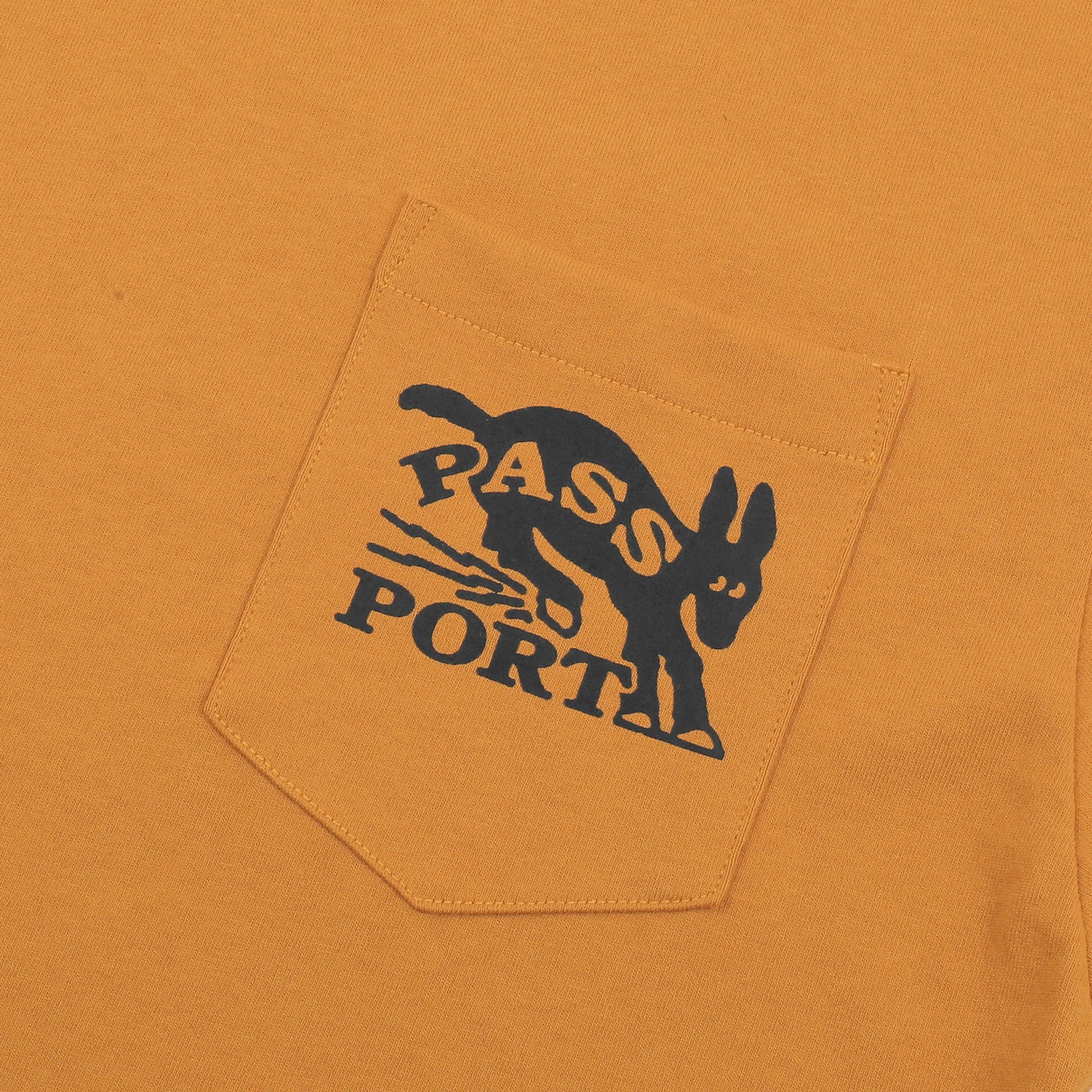 Mule Pocket Tee - Golden Brown