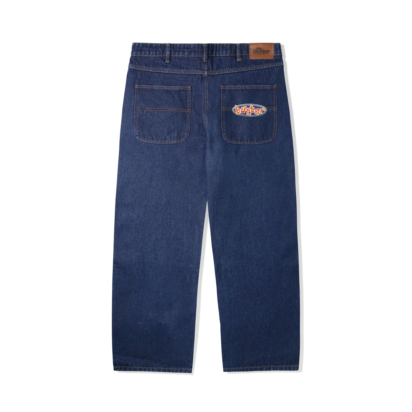 Scattered Denim Pants - Dark Indigo
