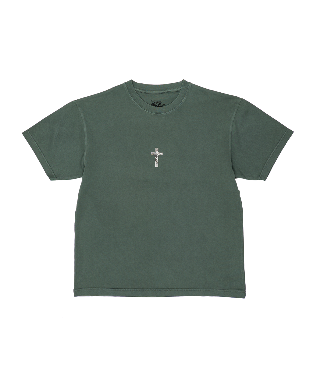 Cross Tee - Green (pigment dyed)