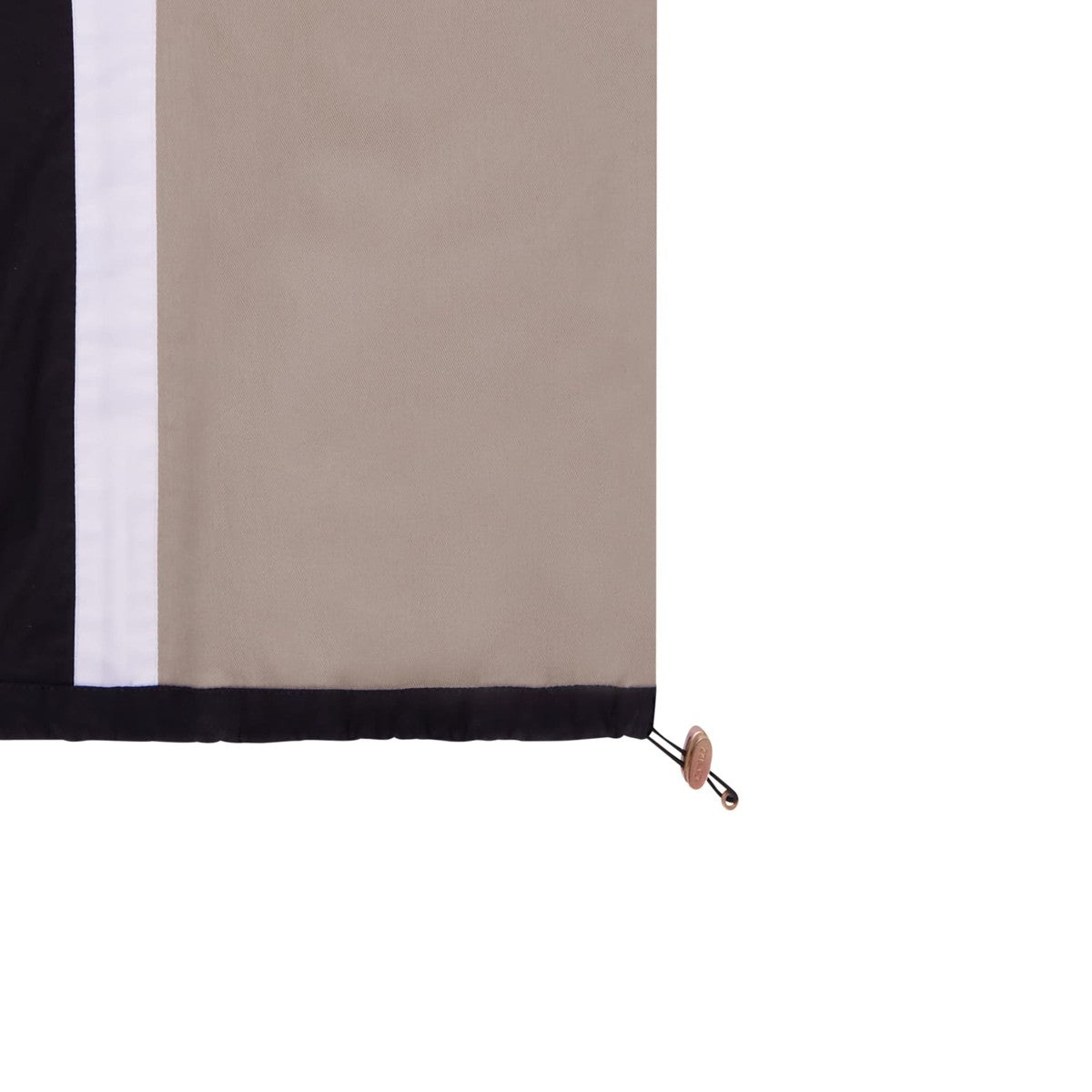 Uncle Jr. Polo Shirt - Black / Beige