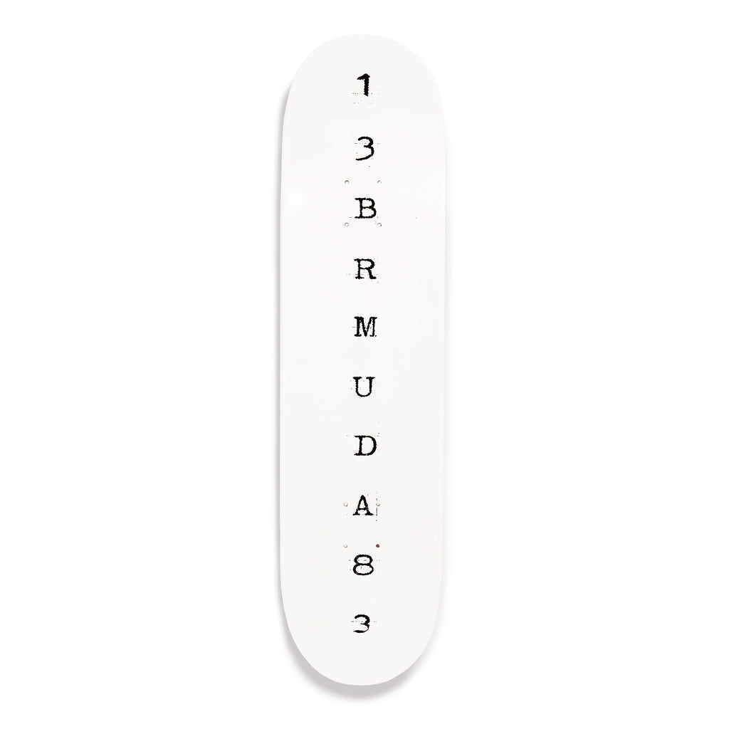 RAFAPINHEAD Deck - White