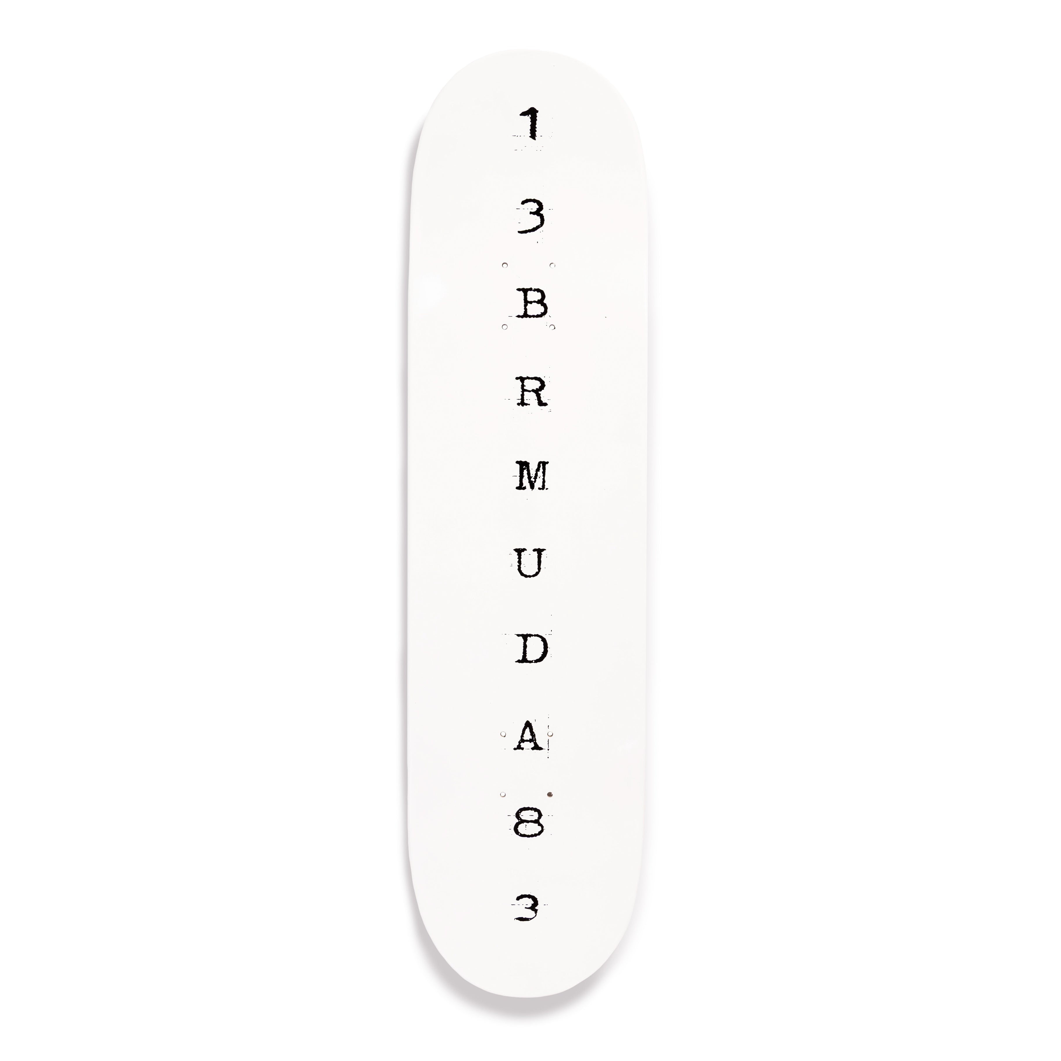 RAFAPINHEAD Deck - White