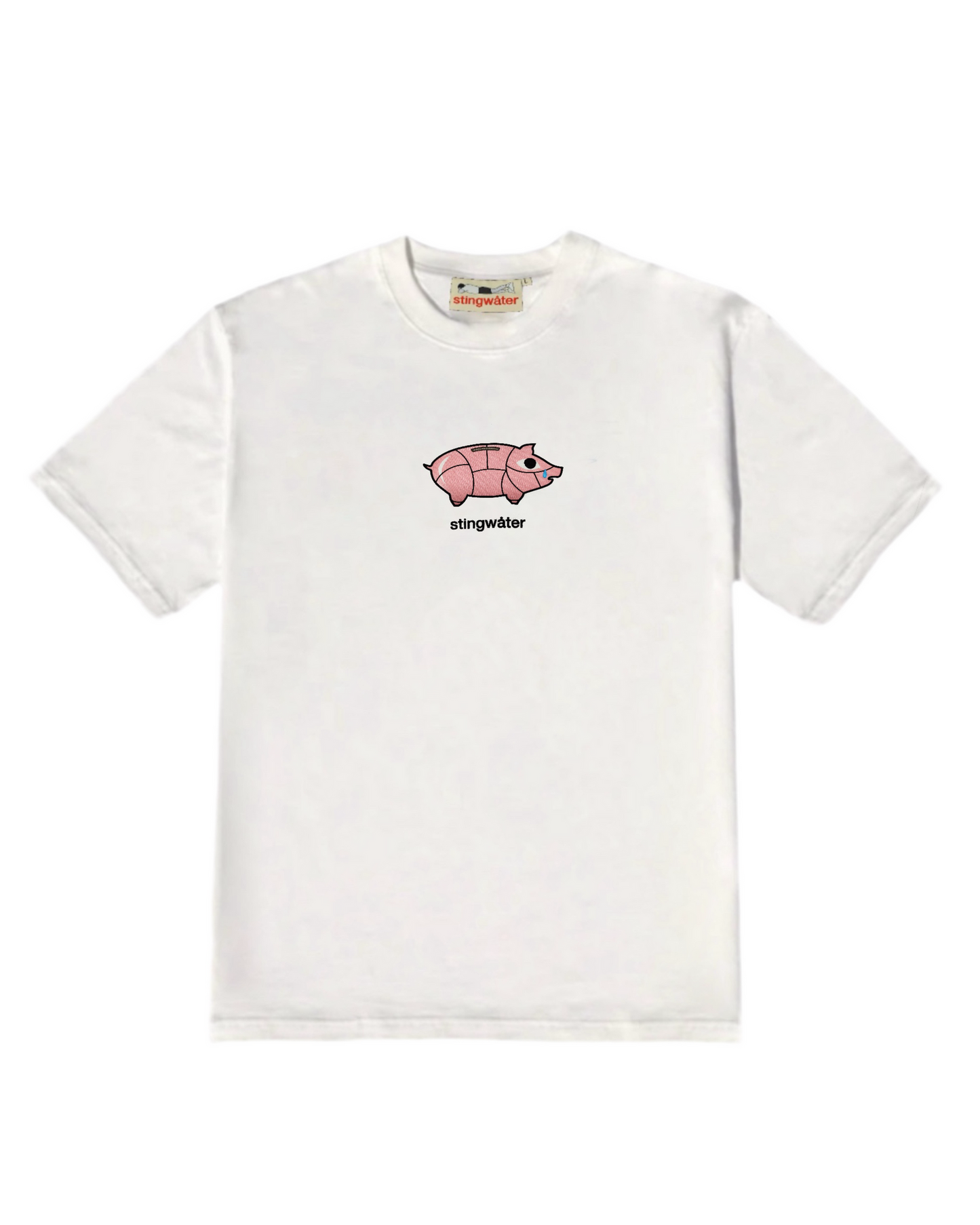 Budget Cut Tee - White