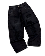 Scars V2 Distressed Pants - Blackout