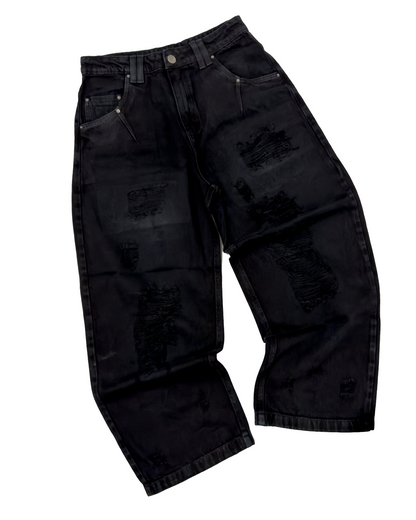 Calças Scars V2 Distressed - Blackout