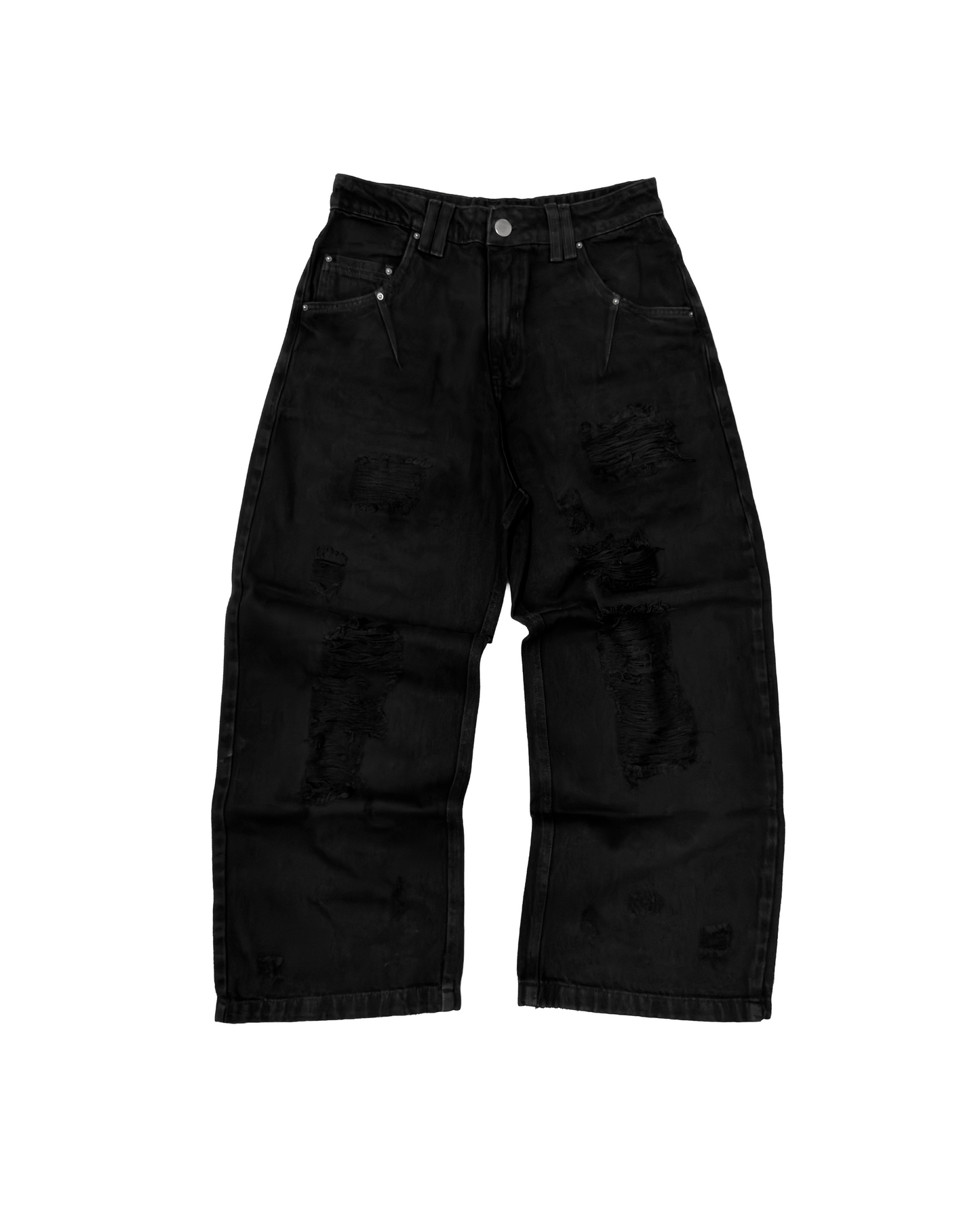 Calças Scars V2 Distressed - Blackout