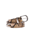 Classic Leather Belt - Snake