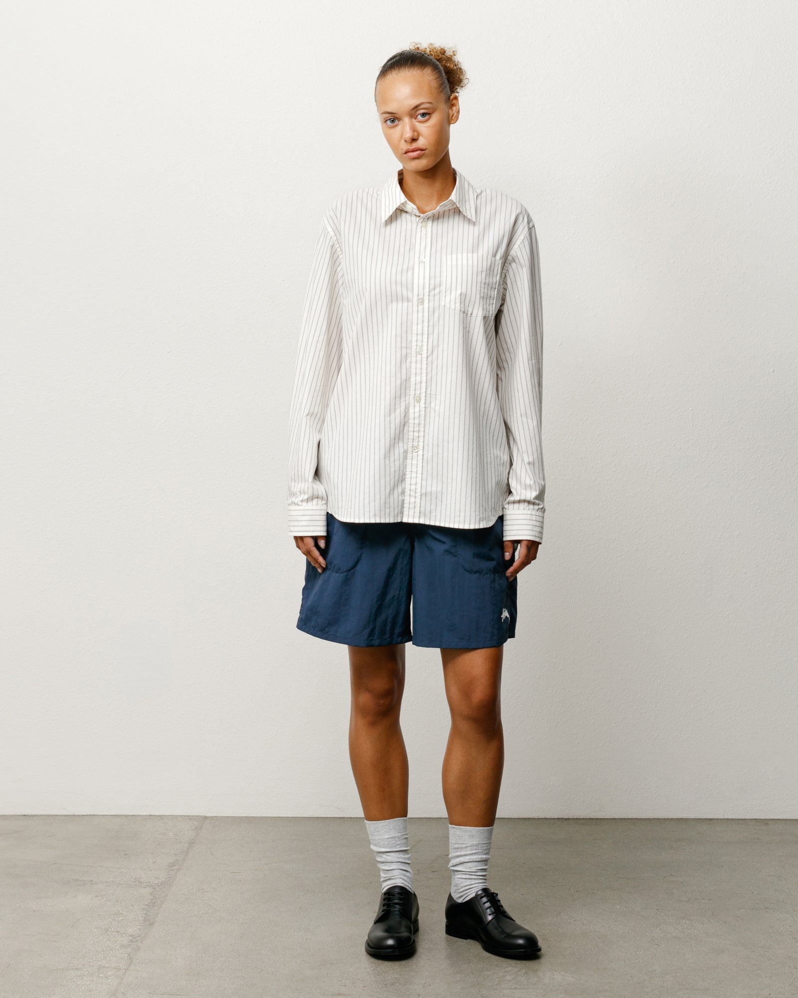 Standard LS Shirt - Natural Stripe