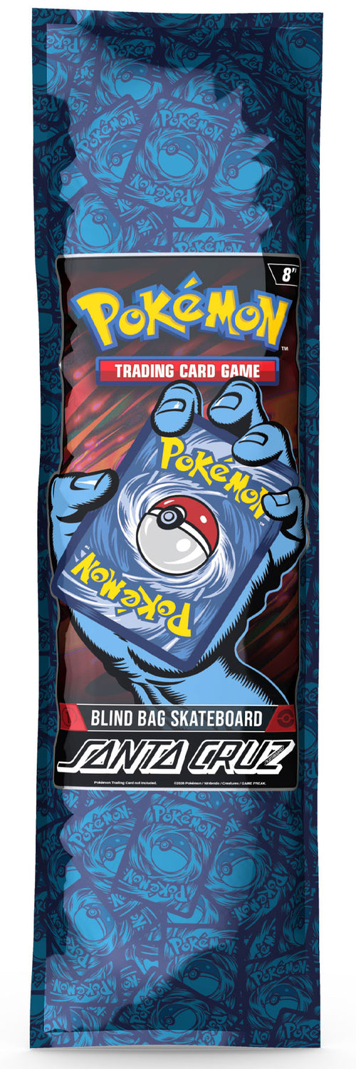 Santa Cruz Skateboards X Pokemon 2026 Skateboard Deck Blind Bag