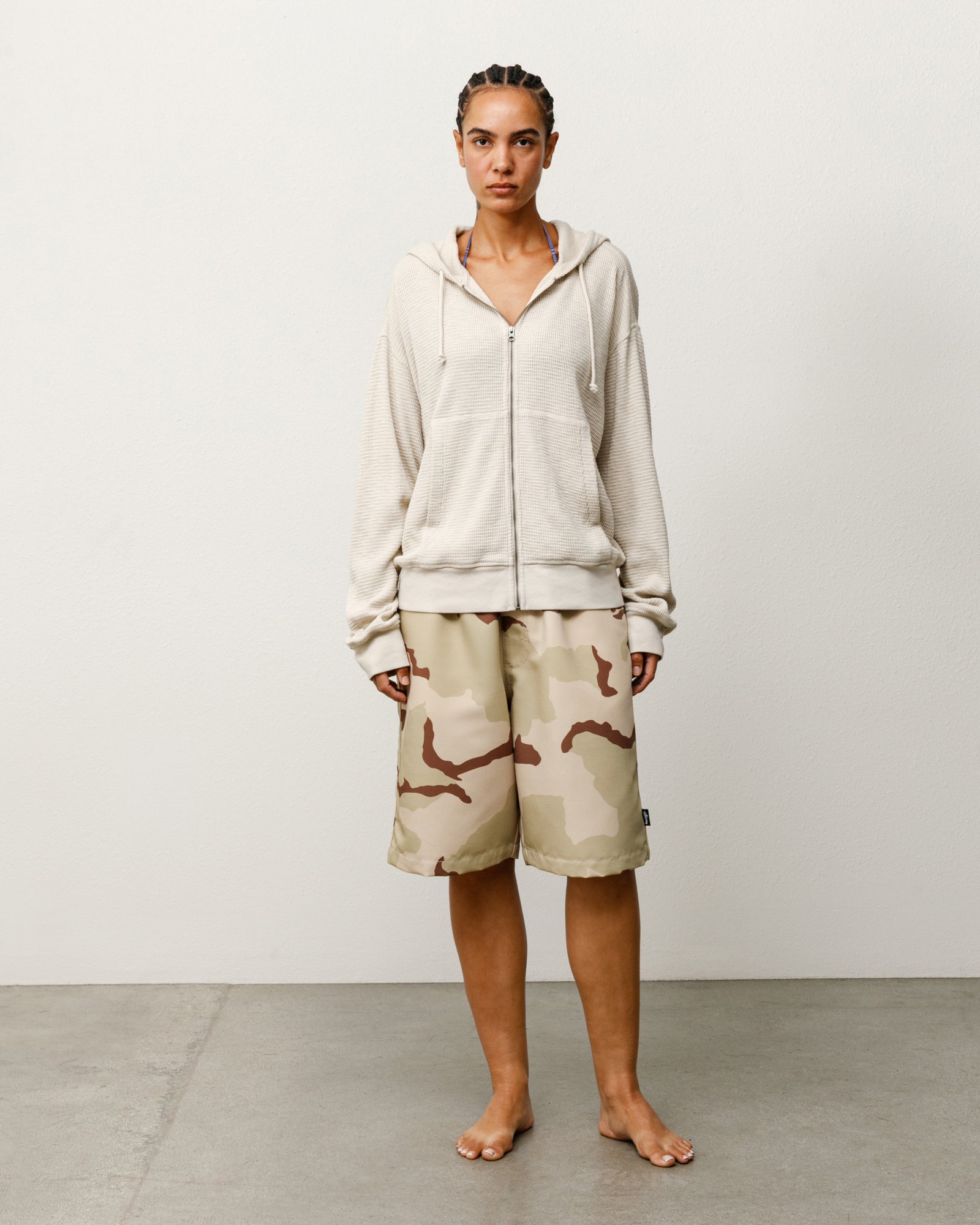 Baggy Beach Short - Camo Sand